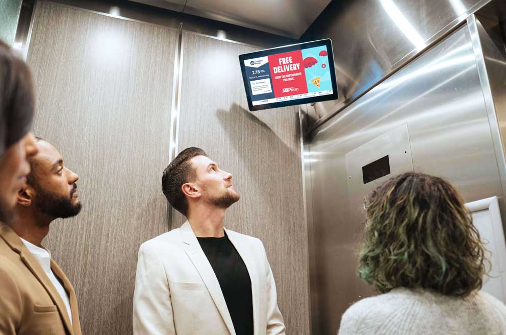 Digital Signage for Elevators